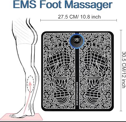 Improves circulation and soothes foot fatigue instantly.