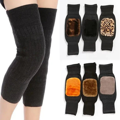 To keep knees warm and supported in winter.