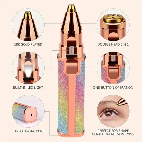 Leaves skin smooth and hair-free effortlessly.